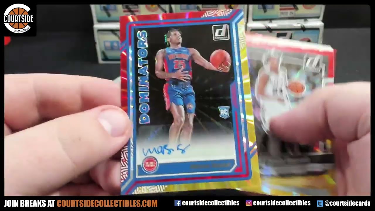2023-24 Panini Donruss International Basketball 10-Box Tier Random Break