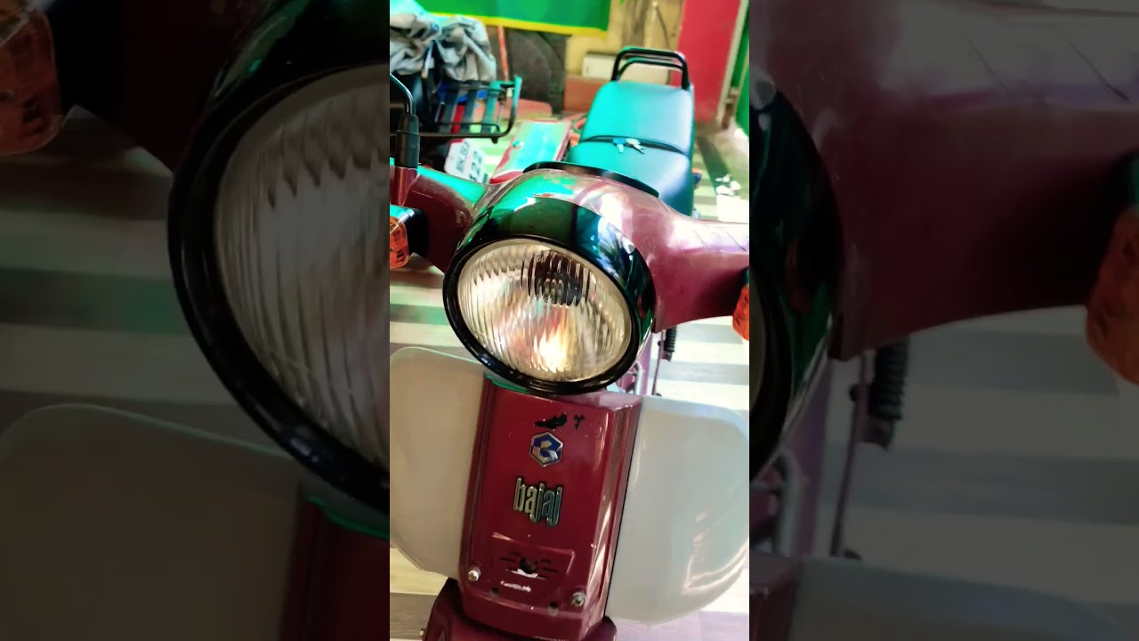 PART 2 _ Headlight Dome Changed!! Bajaj M80 Major 4 Stroke 🛵