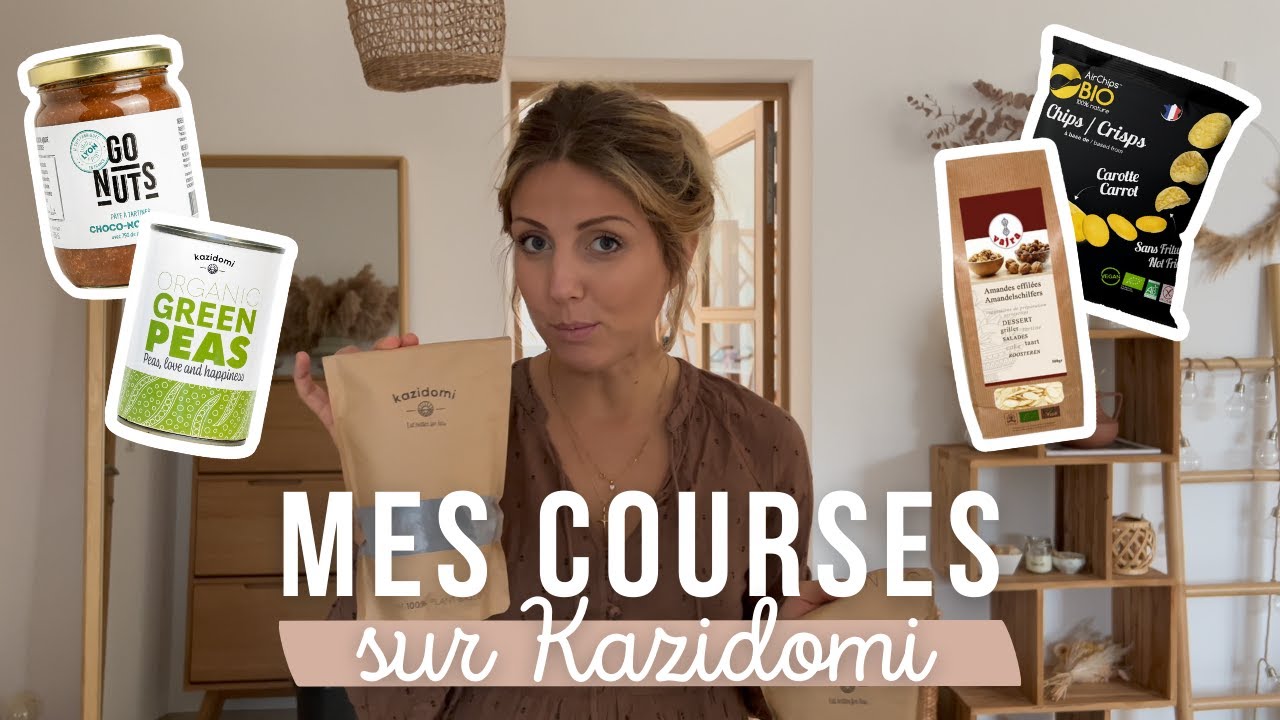 Retour de courses, spécial Kazidomi