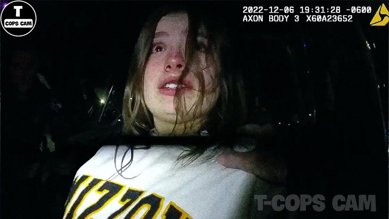 ✅The Most Painful DUI Arrest Ever - Drunk 18-Year-Old Girl Driver Attacks Police