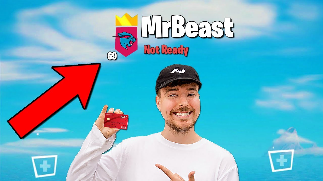 I Pretended to be MrBeast in Fortnite!