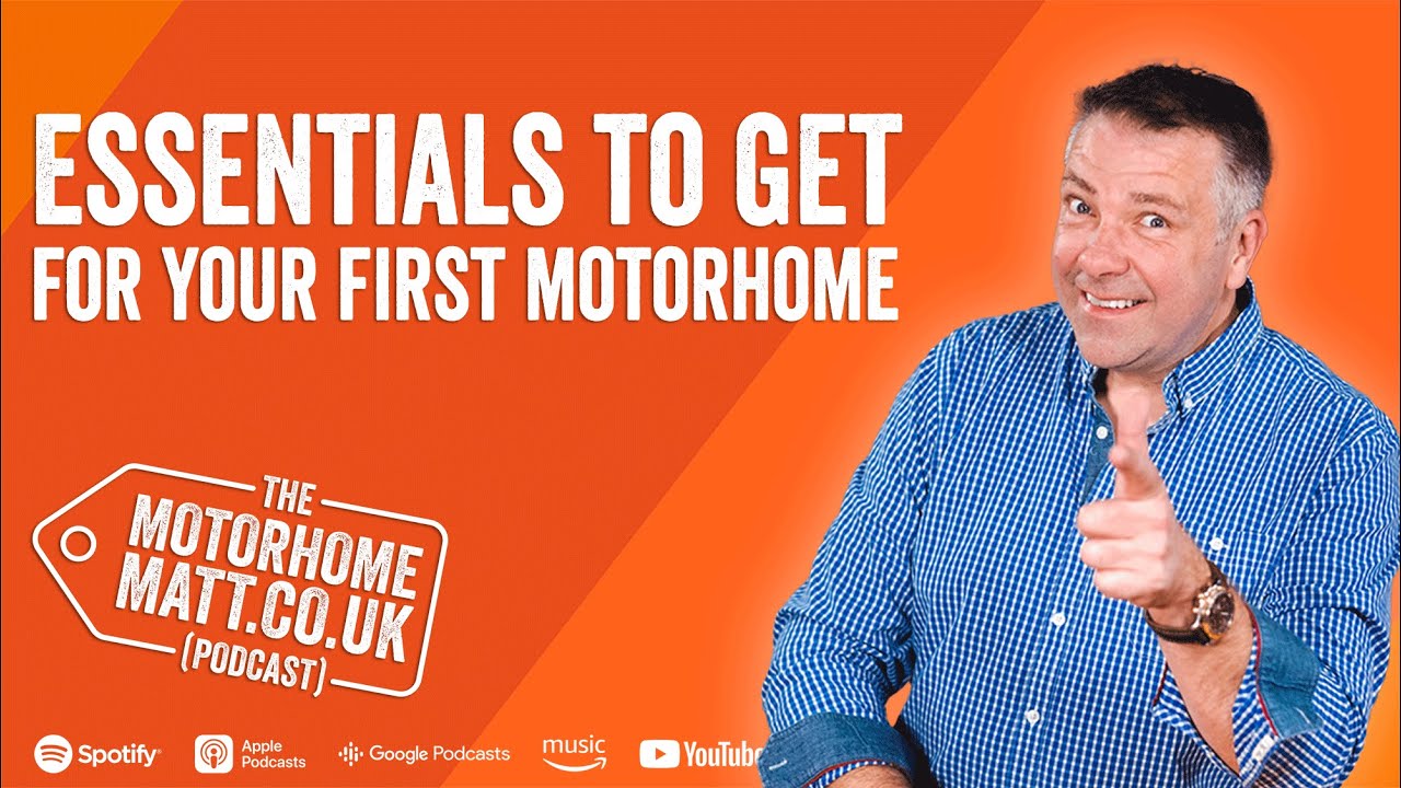Essentials to get for your first motorhome holiday