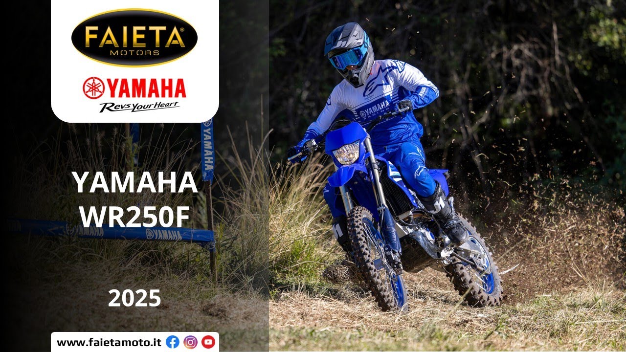 2025 Yamaha WR250F: Play Fast | Faieta Motors