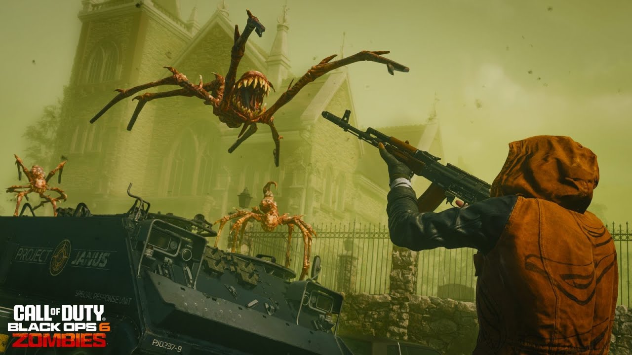 CALL OF DUTY BLACK OPS 6 ZOMBIES (LIBERTY FALLS FULL EASTER EGG PLAY THROUGH)