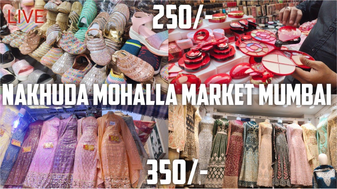 Nakhuda Mohalla Market Ramzan Eid Dress | Dress material, jewellery, kid's dress, Makeup footwears