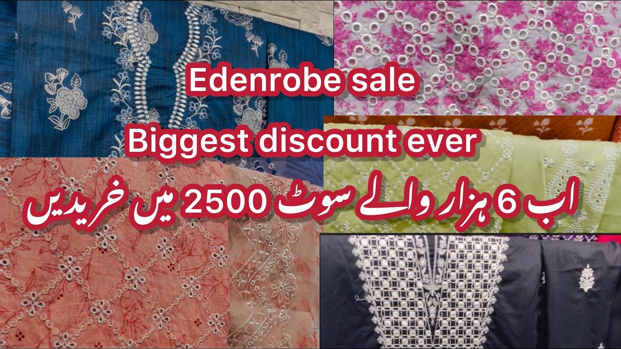 Edenrobe sale/edenrobe summer sale/edenrobe lawn sale/edenrobe sale 2025 /edenrobe