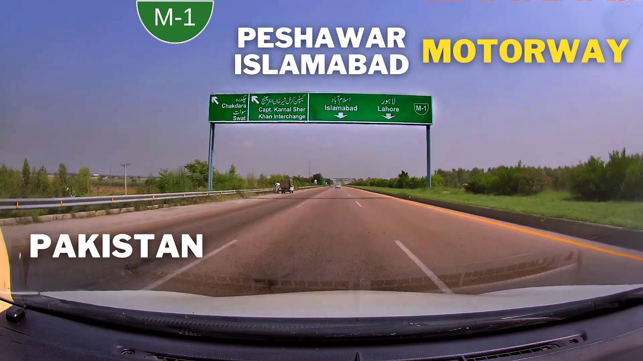 Peshawar Islamabad Motorway | M1 Motorway Pakistan | Timelapse