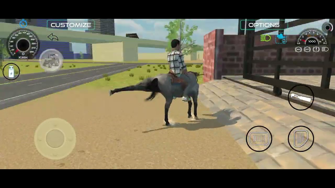 Horse 🐴🐎 gaming 3d viewing modes 