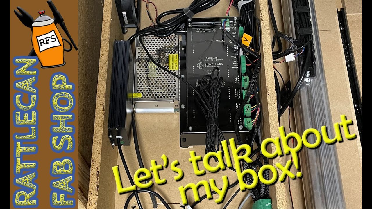 Longmill mk2 30x48 control box | RATTLECAN FAB SHOP with James O'Rear