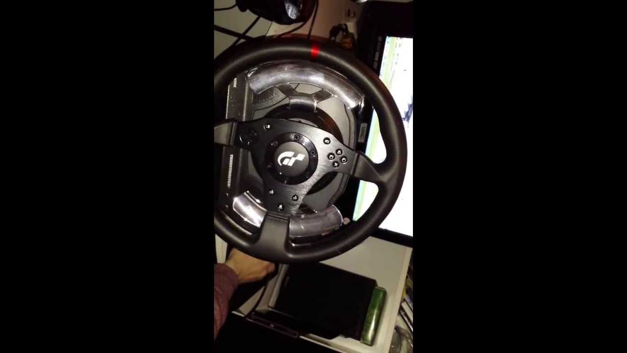 Calibrating my Thrustmaster T500 RS Wheel, Pedals and Gear Shifter