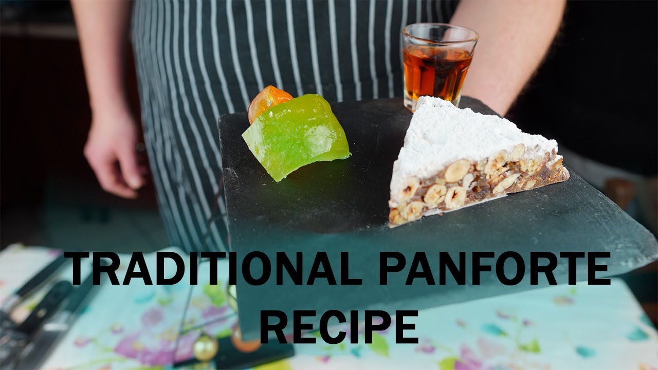 Homemade Panforte, An Italian Christmas cake