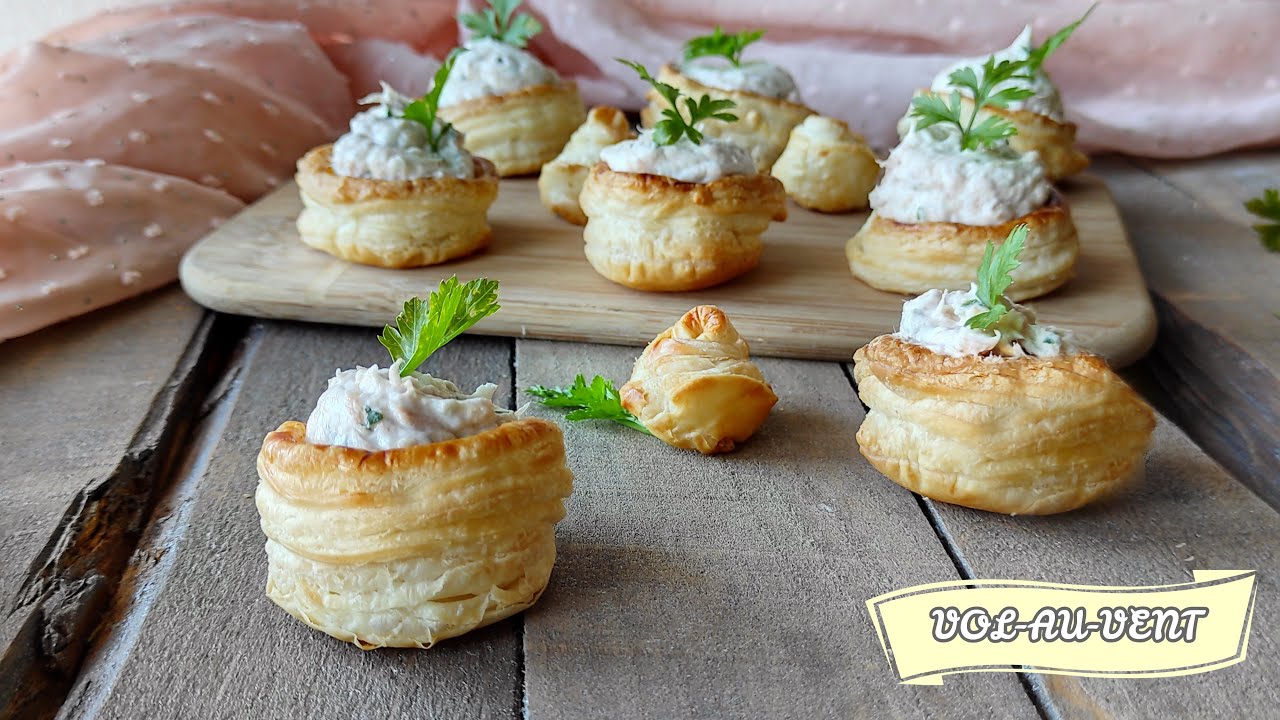Come fare i Vol au vent in casa con la pasta sfoglia molto semplicemente