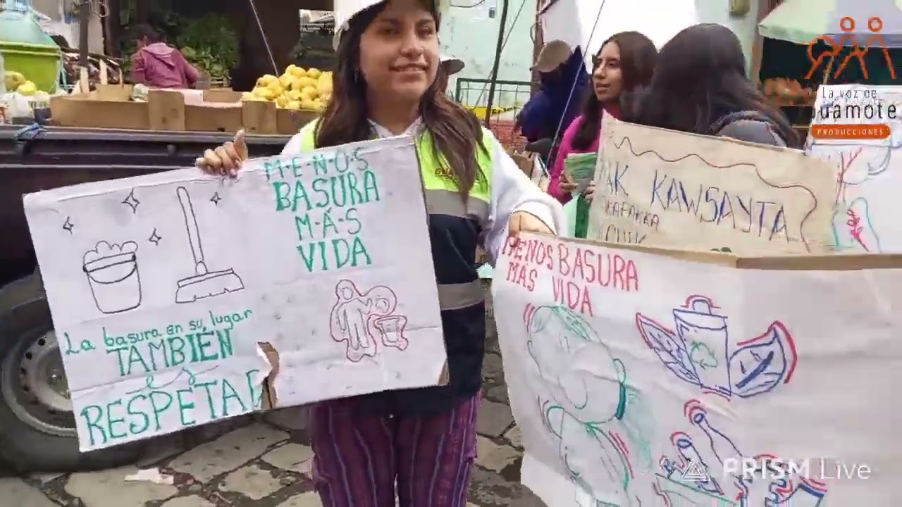 Socialización de la campaña Mi Guamote te Quiero Limpio