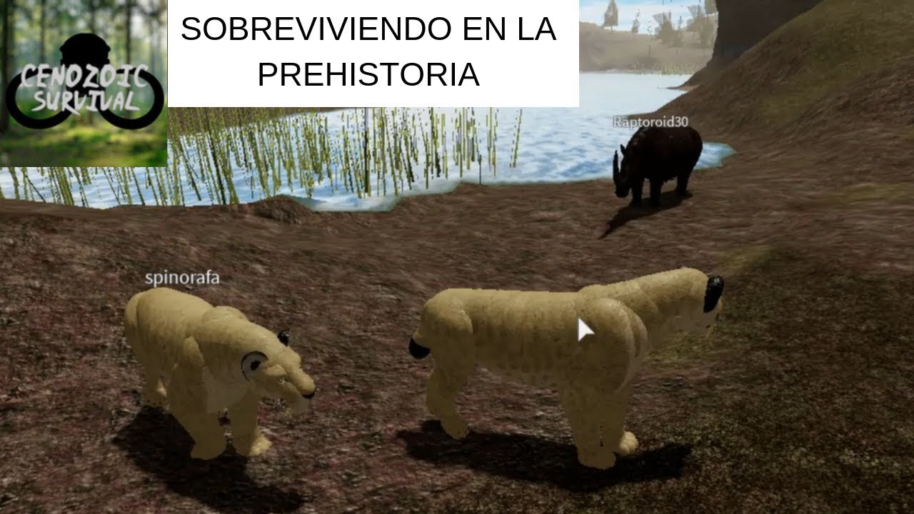 BESTIAS PREHISTÓRICAS - CENOZOIC SURVIVAL ROBLOX - GAMEPLAY ESPAÑOL 2019
