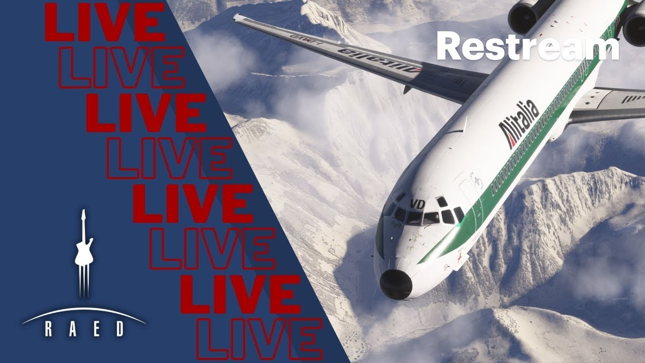 FIUMICINO V2 MK STUDIO è ARRIVATA | MD80 ALITALIA verso PALMA DE MALLORCA [!DISCORD !FS24 !TOBII]