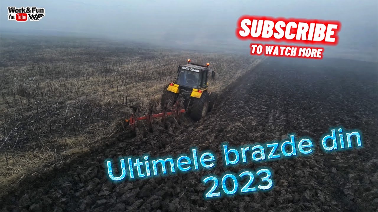 La mulți ani! 🥂 Ultima arătură din 2023 #agriculture ep. 96
