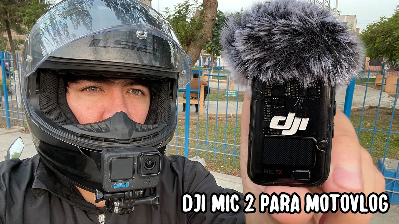 Mi NUEVO MICROFONO para MOTOVLOGS - DJI MIC 2 | Dabney R