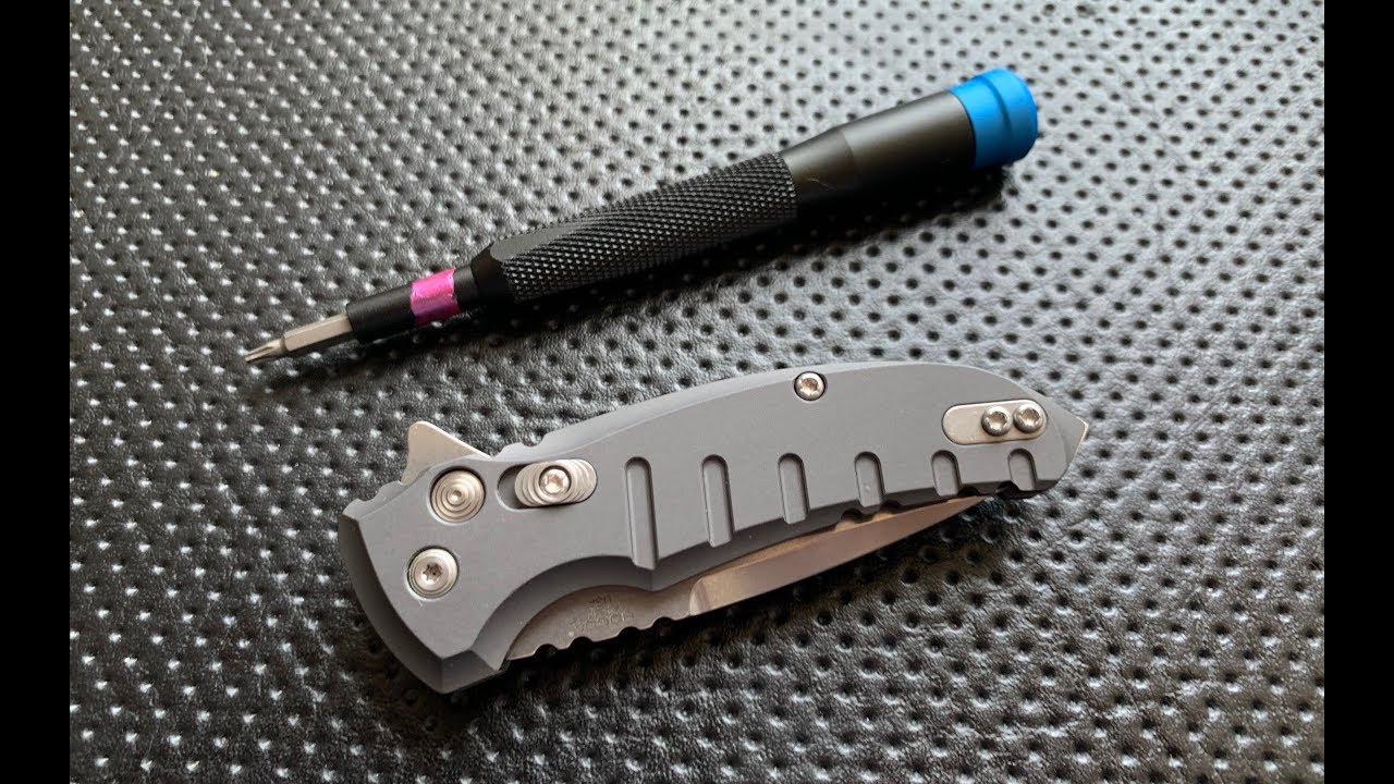 Как разобрать и обслужить Hogue Knives Microflip X1