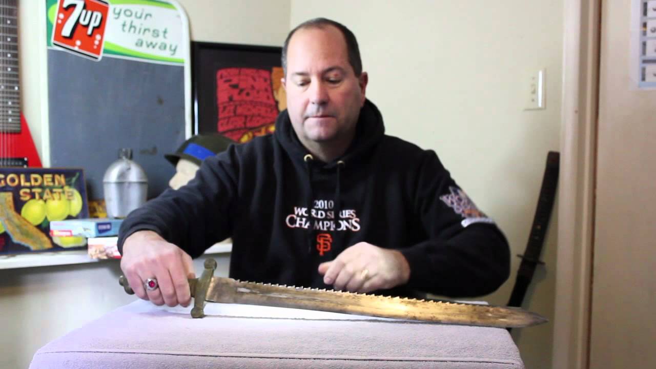 MikesFinds - Swiss Sawback Short Sword