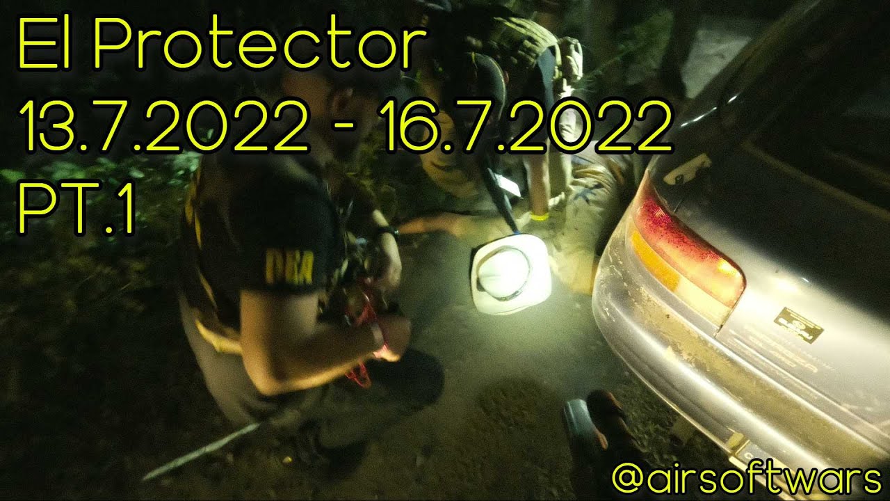El Protector Pt. 1 - začátek hry očima DEA | Airsoft | Milsim | CZ