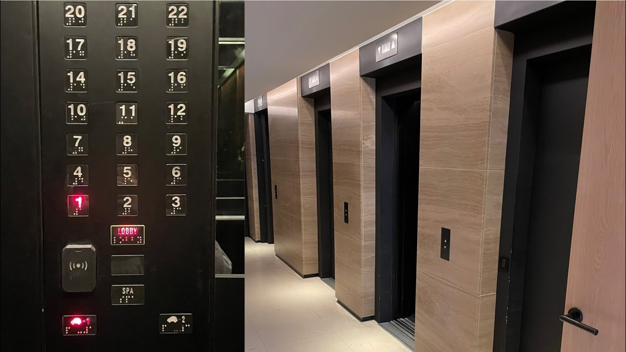 Custom Kone Alta Elevators @ Nobu Hotel - Barcelona, Spain