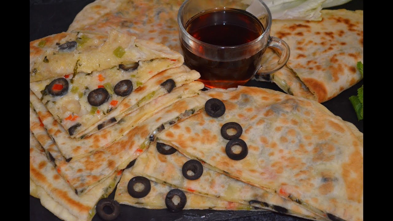 فطيرة عطون  و جبنة بالمقلاة أطيب فطور أو عشاء طراوة رائعة و طعم أروع جربوها من شي نظم