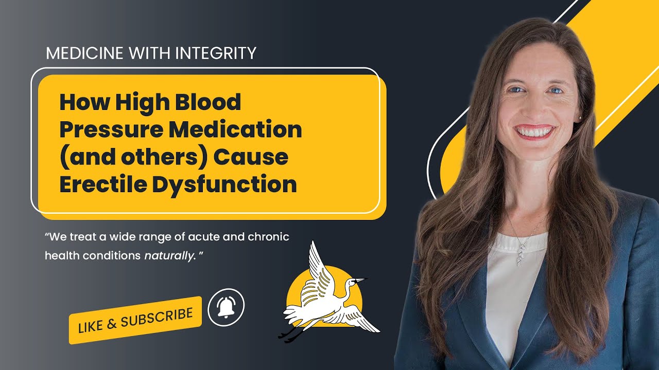 How High Blood Pressure Medication (and others) Cause Erectile Dysfunction