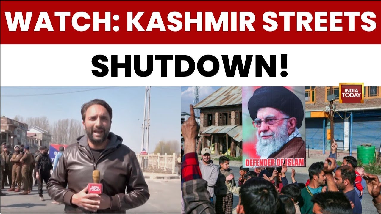 Shia Protest: Kashmir Curfew Imposed as Anti-US & Anti-Israel Protests Escalate, CRPF on High Alert