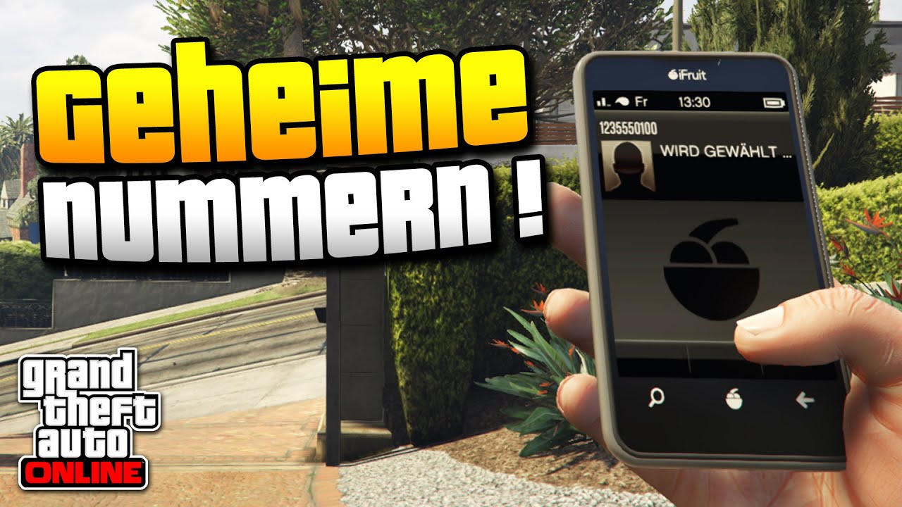 GTA 5 | GEHEIME TELEFONNUMMERN IN GTA 5 ! | VERSTECKTE CHARAKTERE, SOUNDS & MEHR | IDzock