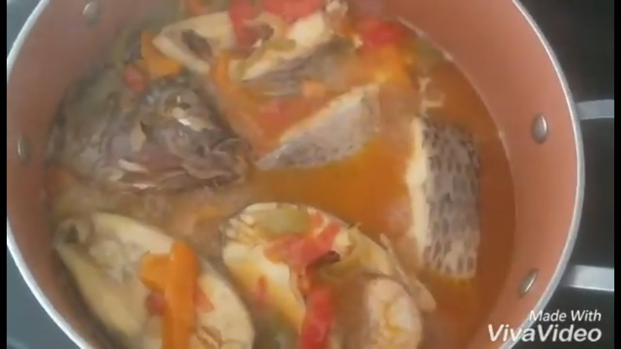 Jinsi ya kupika samaki mbichi.