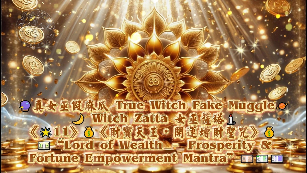 《🌟11》💰《財寶天王・開運增財聖咒》💰💵“Lord of Wealth – Prosperity & Fortune Empowerment Mantra”💴💶💷
