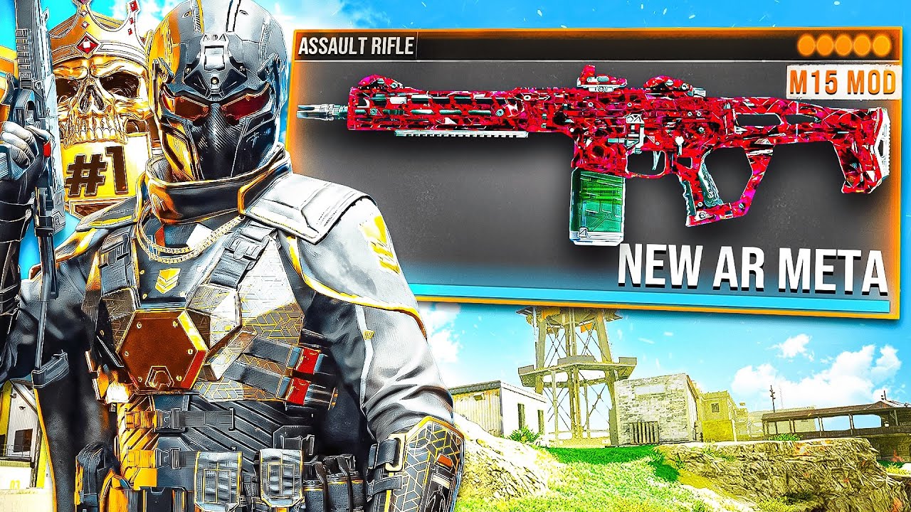 *NEW* M15 MOD META on REBIRTH ISLAND! (WARZONE)