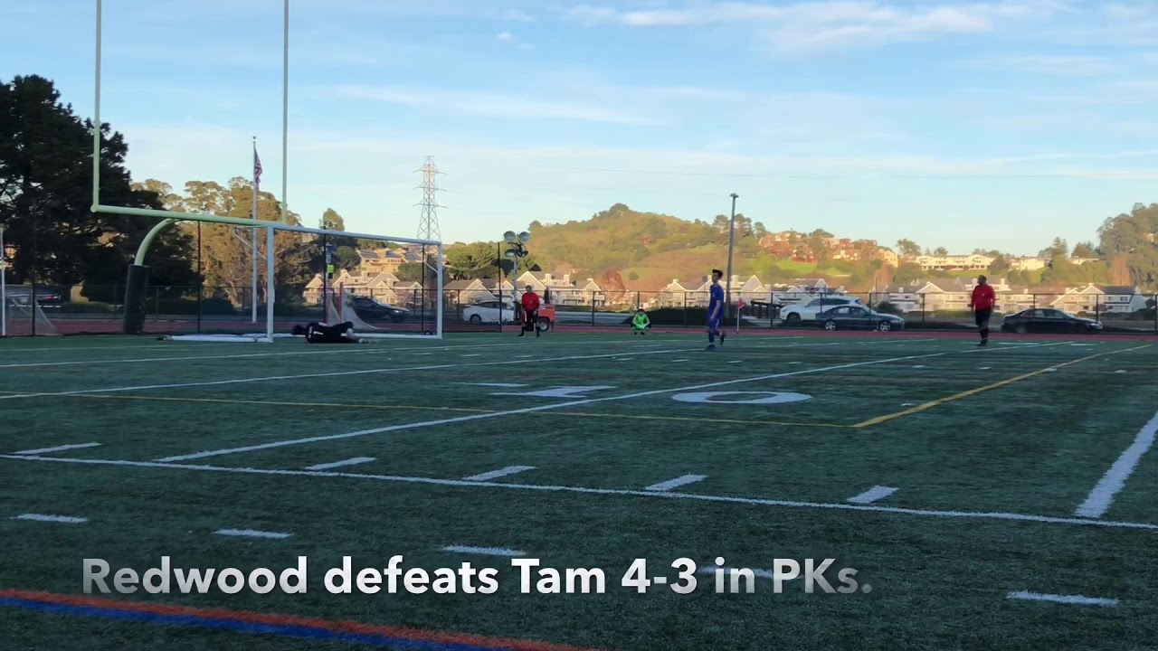 Redwood outlasts Tam in penalties #marinsoccer