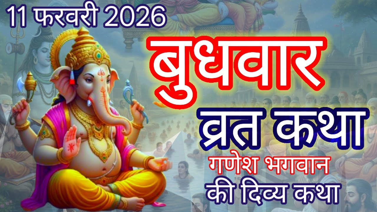 बुधवार व्रत कथा. budhwar vrat katha. गणेश भगवान की प्राचीन कथा. Ganesh Bhagwan ki katha. Karm bhakti