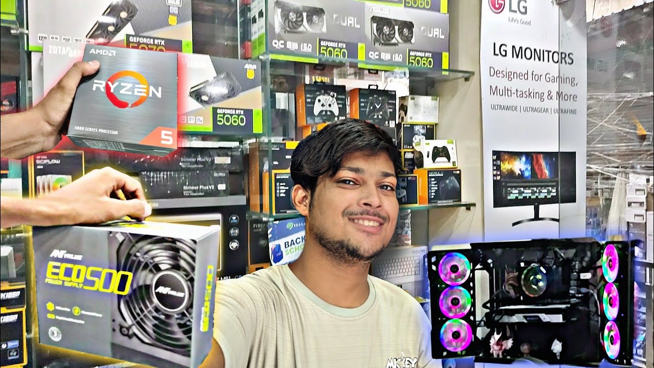 I build my First Pc in ₹60000 |  Gaming pc mil gaya #viral #vlog