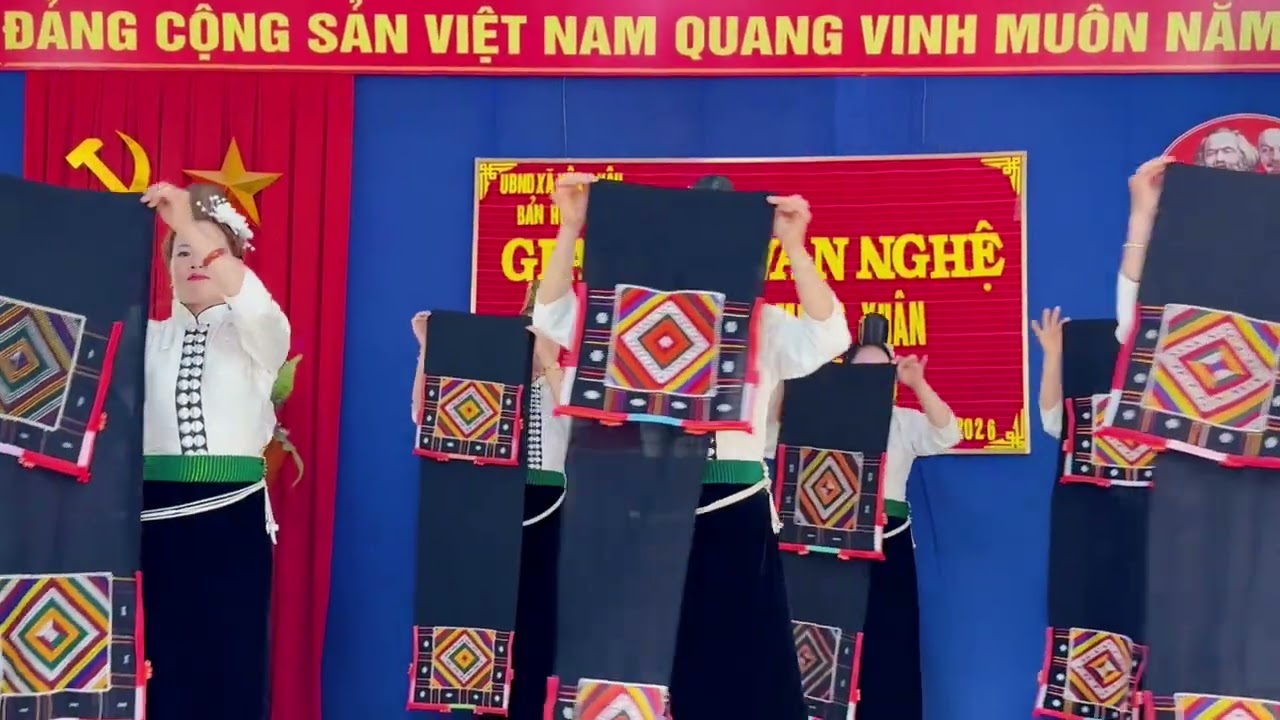 ĐỘI PHỤ NỮ HUỔI PÙ-YÊN CHÂU. MÚA MỪNG ĐẢNG MỪNG XUÂN 2026