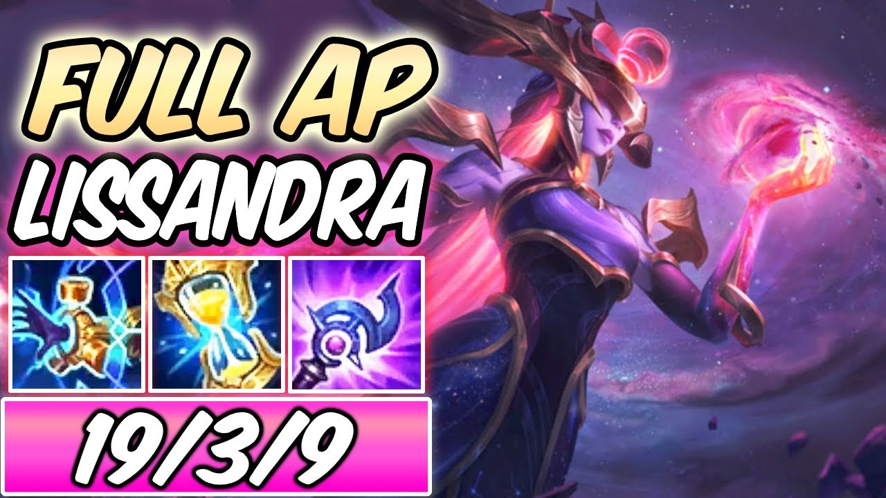 FULL AP LISSANDRA | DARK COSMIC LISSANDRA MID GAMEPLAY | Best Build & Runes | League of Legends