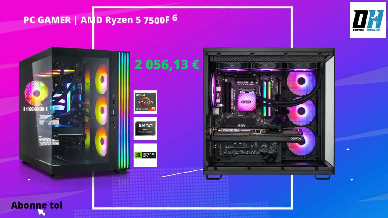 MA SELECTION DE PC GAMER A BUDGET DE 700€ A 2100€/Février 2026