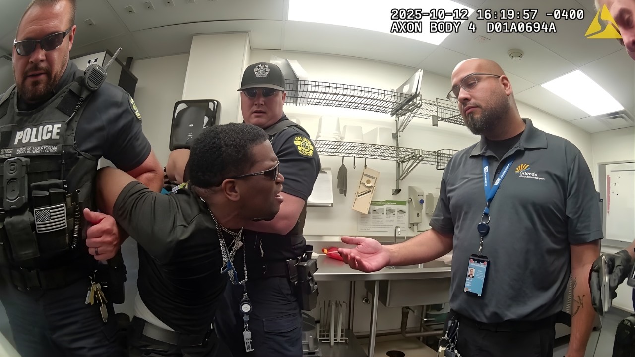 Entitled Airport Employee Gets Fired and Dragged out After Refusing to Leave - What A Drama Queen!