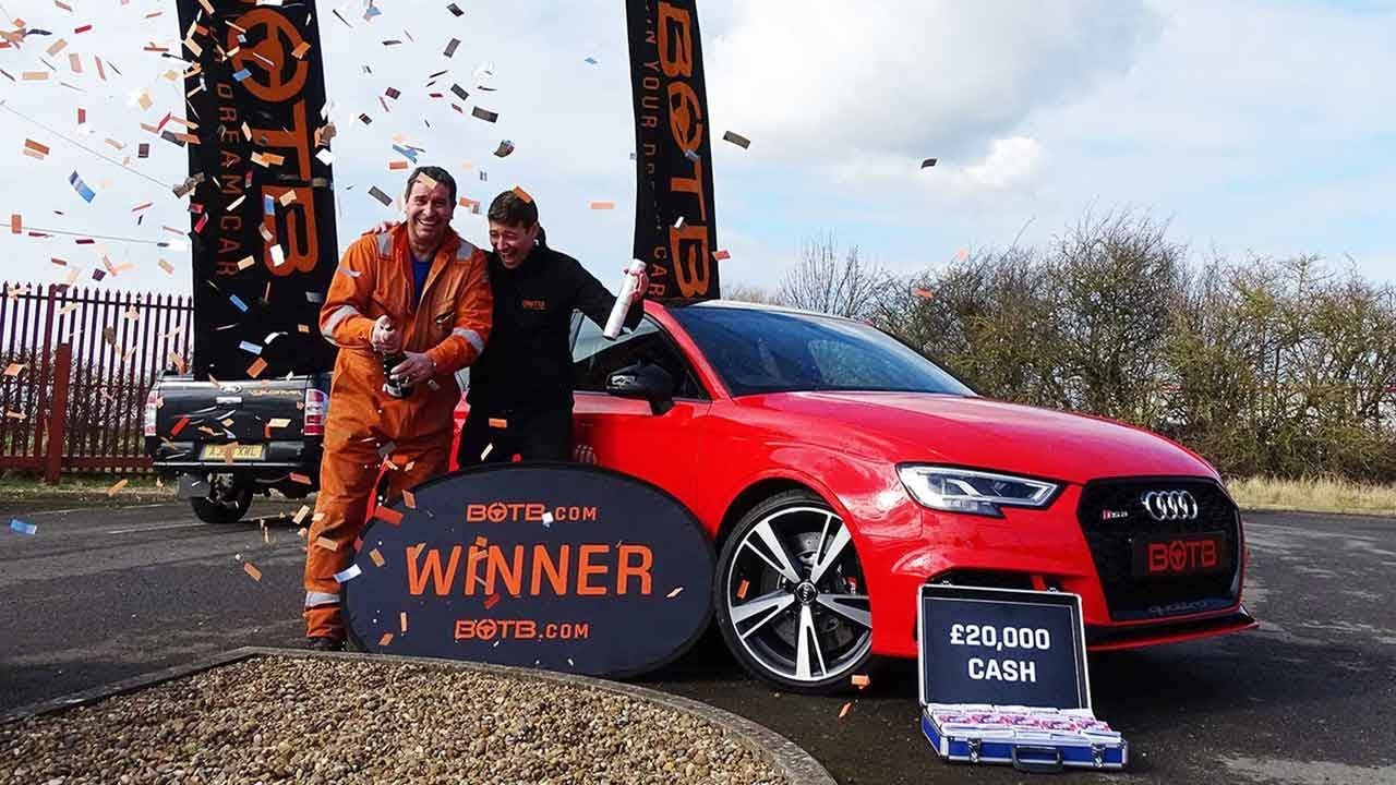 Winner! Week 10 2018 - Ken Harper - Audi RS3 Saloon + &pound;20,000 Cash