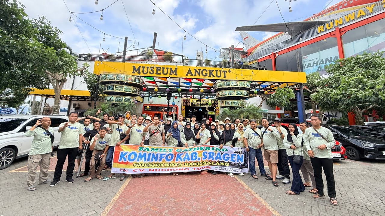 FAMILY GATHERING DISKOMINFO KABUPATEN SRAGEN EXPLORE BATU MALANG