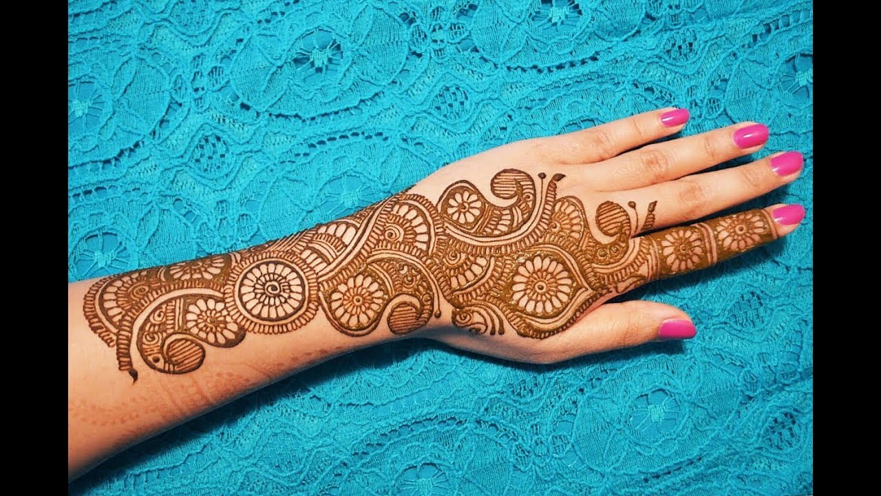 BEST MEHNDI FOR KARVACHAUTH AND DIWALI 2018 NEW BEAUTIFUL DESIGN