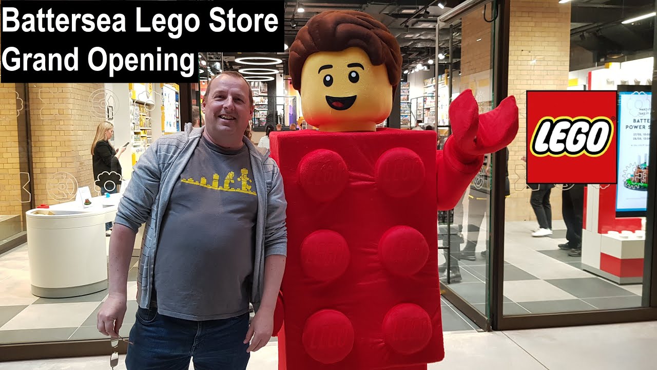 Battersea Power Station Lego Store Grand Opening - and a trip to the top in 'Lift 109'