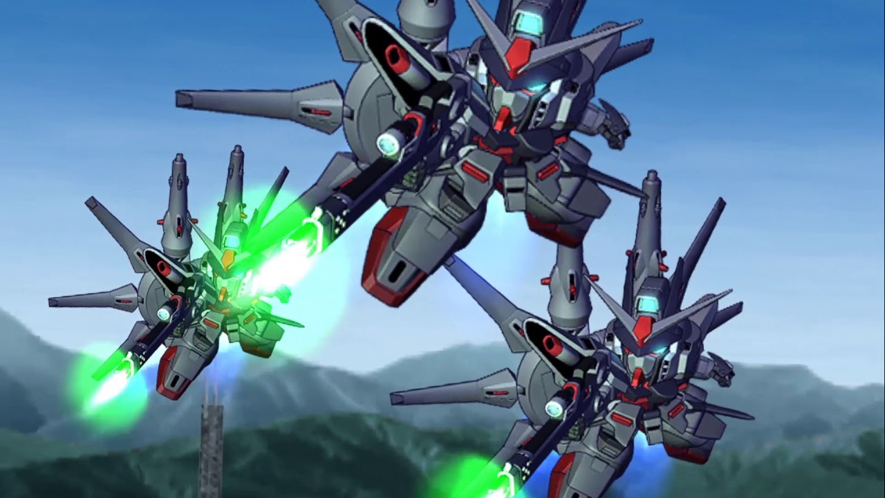 SD Gundam G-Generation Wars - Legend Gundam All Animations