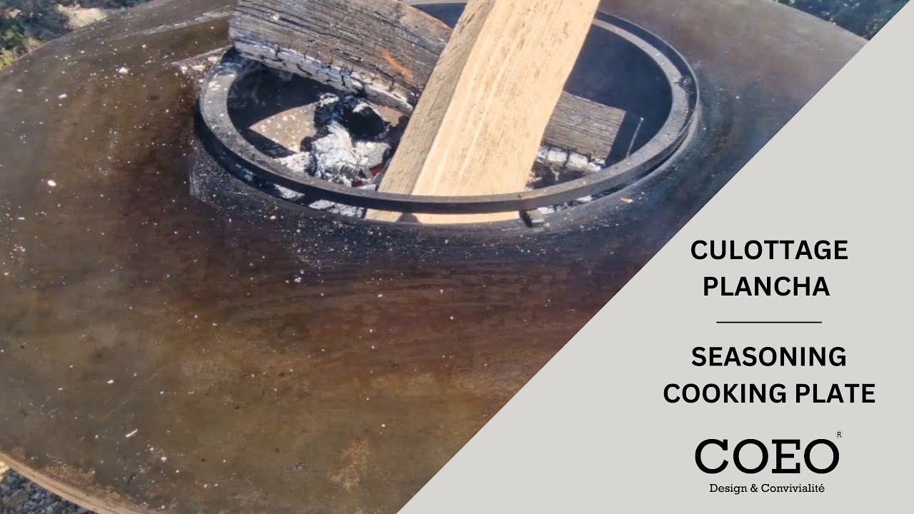 COEO | FAQ | Plancha brasero allumage & culottage - Plancha firepit / brasero lighting & seasoning