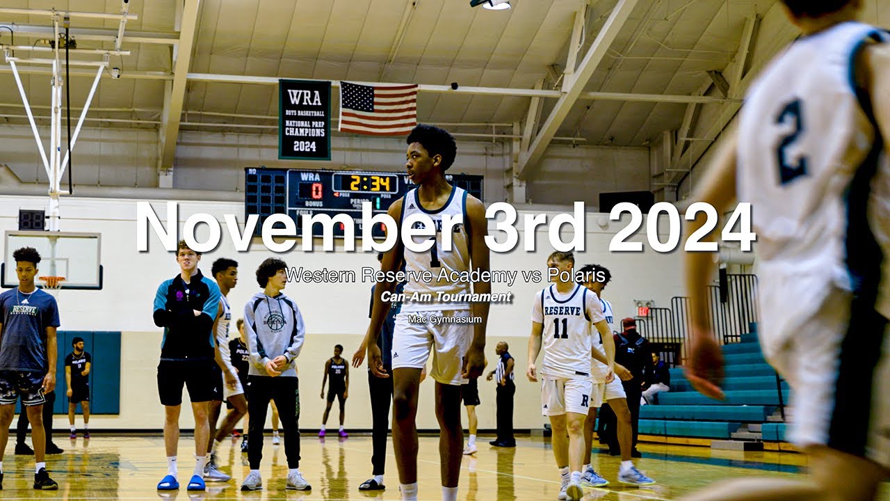 National Prep Champs Western Reserve Academy vs Polaris | Basketball Highlights
