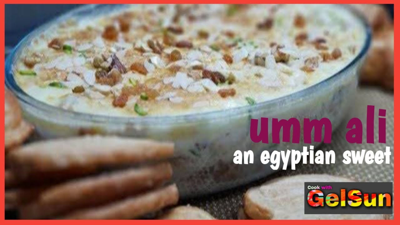 Umm Ali Recipe | Traditional Egyptian Dessert | Om Ali | Egyptian Bread Pudding | Arabian Sweet