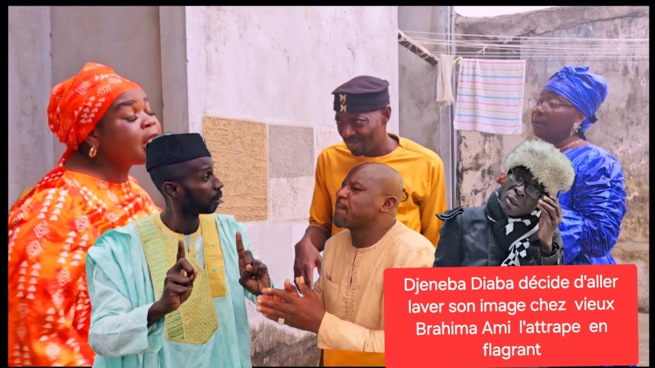 Djeneba Diaba décide d'aller laver son image chez  vieux Brahima Ami  l'attrape  en flagrant