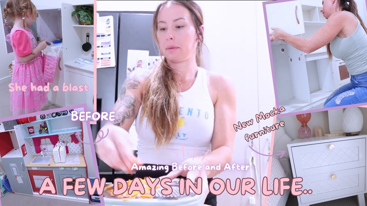 PLAY KITCHEN MAKEOVER | I EXPERIENCED AN ALL TIME LOW #dayinthelife #mumvlog