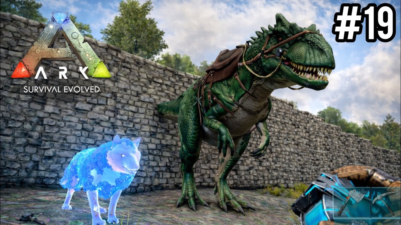 Ulu Kurt ve Allosaurus Evcilleştirdim! | Ark Mobile Bölüm 19